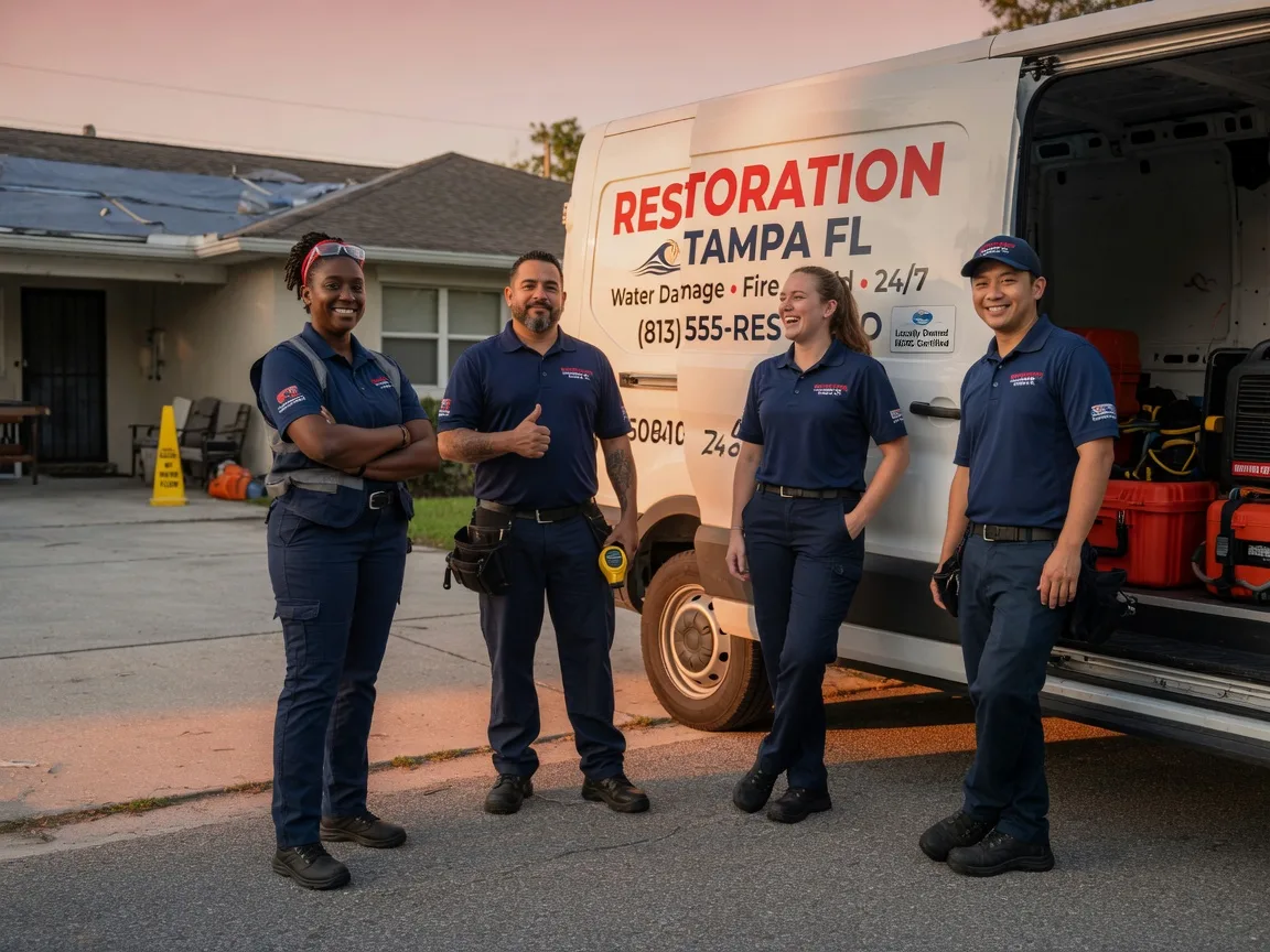 Water Damage Restoration company in Waring, TX